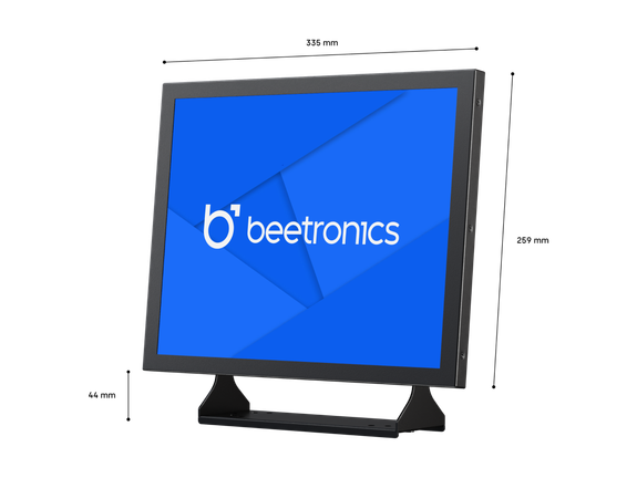 15 Inch Monitor Metal (4:3)