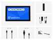 19 Inch Touchscreen Metal (High Brightness)