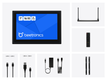 7 Inch Touchscreen Metal