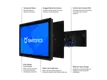 22 Inch Touchscreen Metal (High-Brightness)