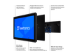 19 Inch Touchscreen Metal (High Brightness)