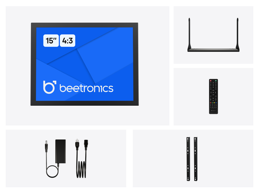 17 Inch Monitor Metal (5:4)
