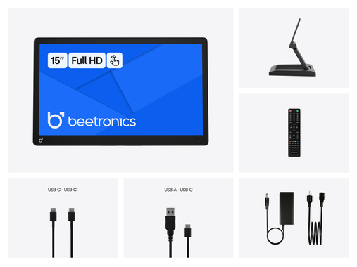 15 Inch Touchscreen