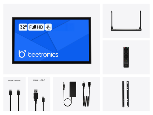 32 Inch Touchscreen Metal
