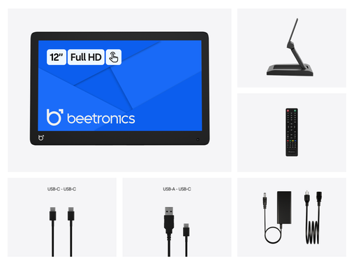 12 Inch Touchscreen