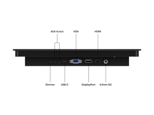 10 Inch Touchscreen Metal (High Brightness)