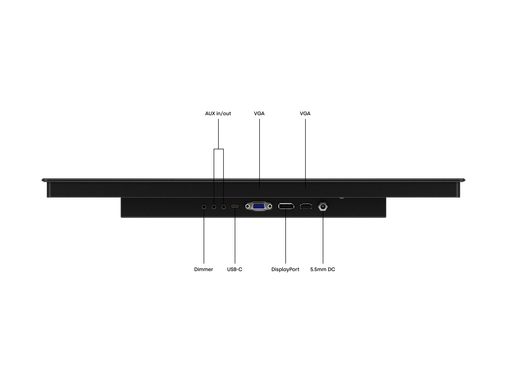 24 Inch Touchscreen Metal (High-Brightness)
