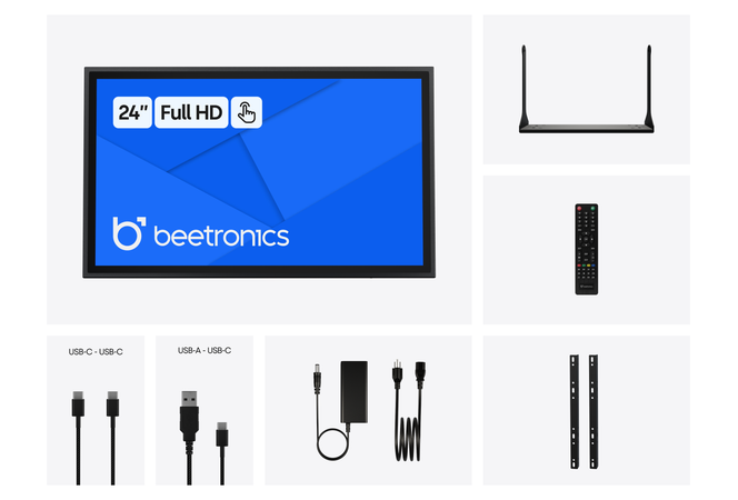 24 Inch Touchscreen Metal