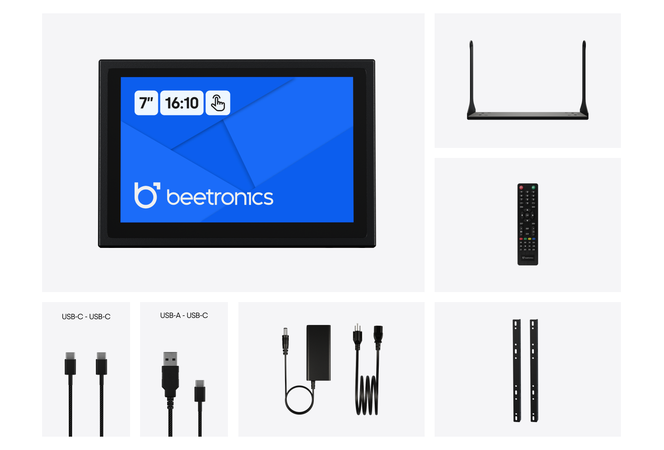 7 Inch Touchscreen Metal