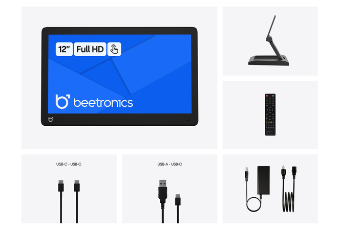 12 Inch Touchscreen
