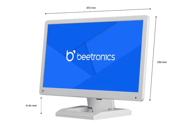 15 Inch Monitor (White)