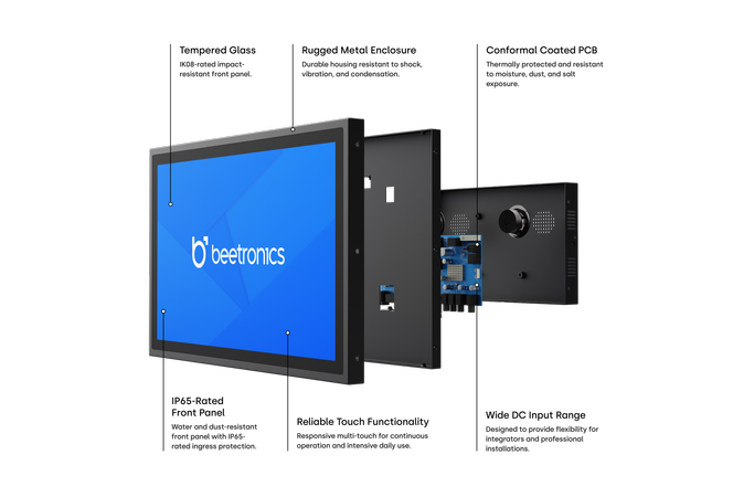 24 Inch Touchscreen Metal