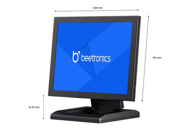 10 Inch Monitor Metal (4:3)