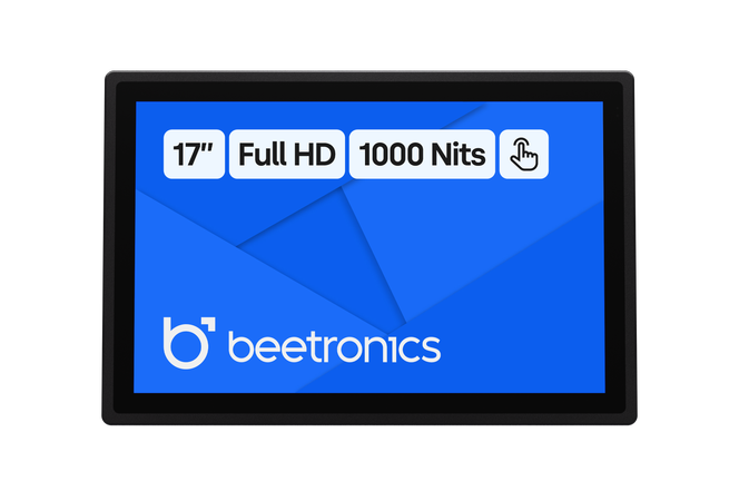 17 Inch Touchscreen Metal (High Brightness)